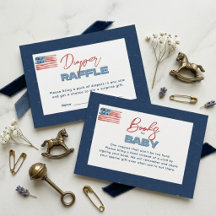 Modern July 4th Watercolor Flag Books for Baby