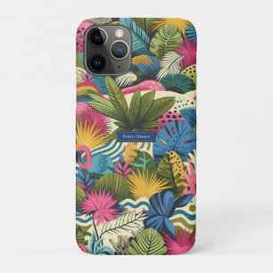 Modern jungle art iPhone 11 pro case