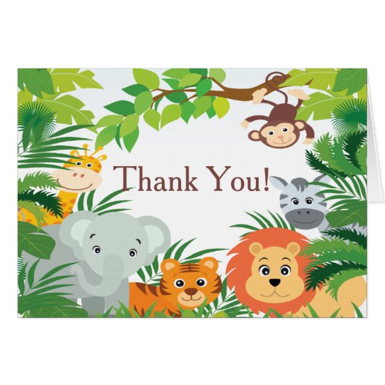 modern-jungle-safari-baby-shower-thank-you-card-zazzle