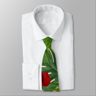 Modern jungle style tie! neck tie