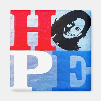 Modern Kamala Harris HOPE design magnet