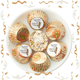 Modern Karate Kids Birthday Hershey's Candy Favors