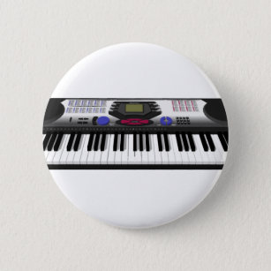 Modern Keyboard Synth: 3D Model: Button