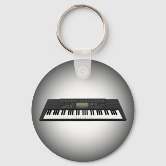 Modern Keyboard Synth: 3D Model: Keychain