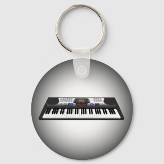 Modern Keyboard Synth: 3D Model: Keychain