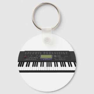 Modern Keyboard Synth: 3D Model: Keychain
