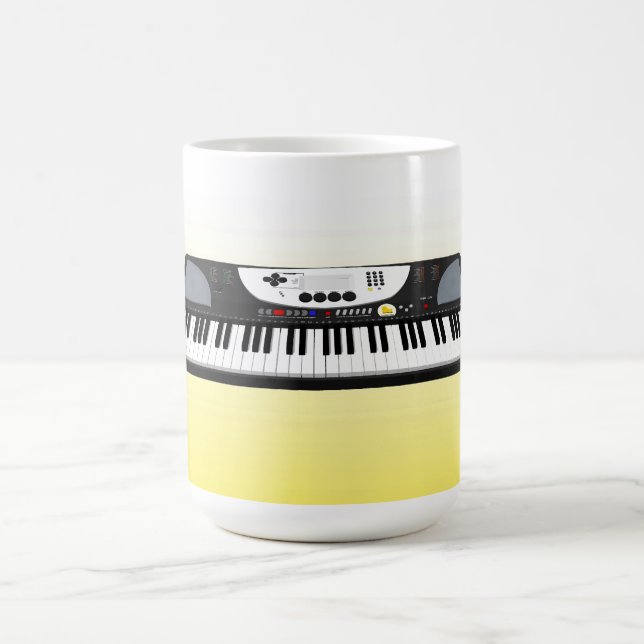 Modern Keyboard Synth: 3D Model: Mug (Center)