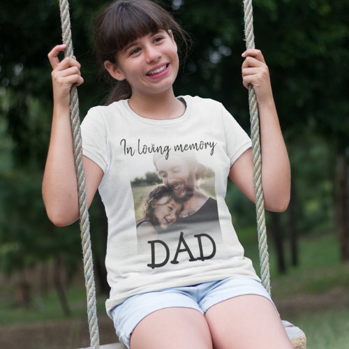 Modern  Kids  Photo Memorial T_Shirt