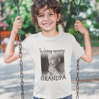 Modern | Kids | Photo Memorial  T-Shirt
