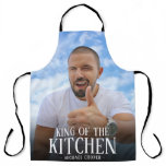 Modern King of the Kitchen Photo | Name Apron Modern King of the Kitchen Photo | Name Apron