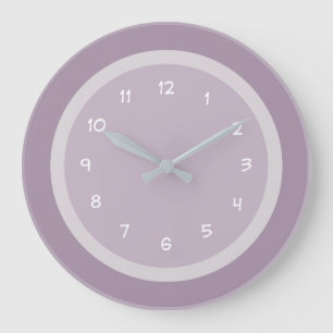 Modern Kitchen And Bath Wall Decor Large Clock