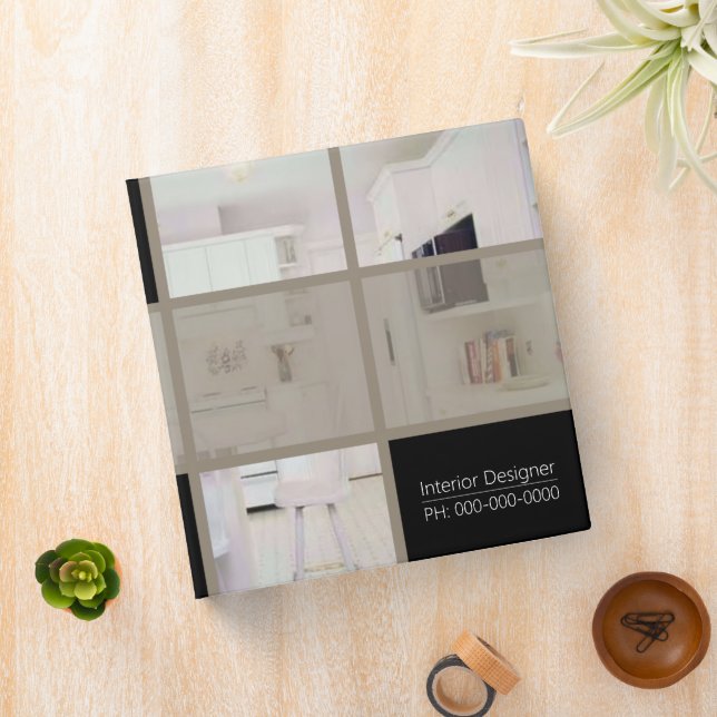 Modern Kitchen Avery Binder (In Situ)