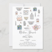 Modern Kitchen Bridal Shower Invitation (Front)
