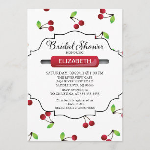 Modern Kitchen Bridal Shower Invitation