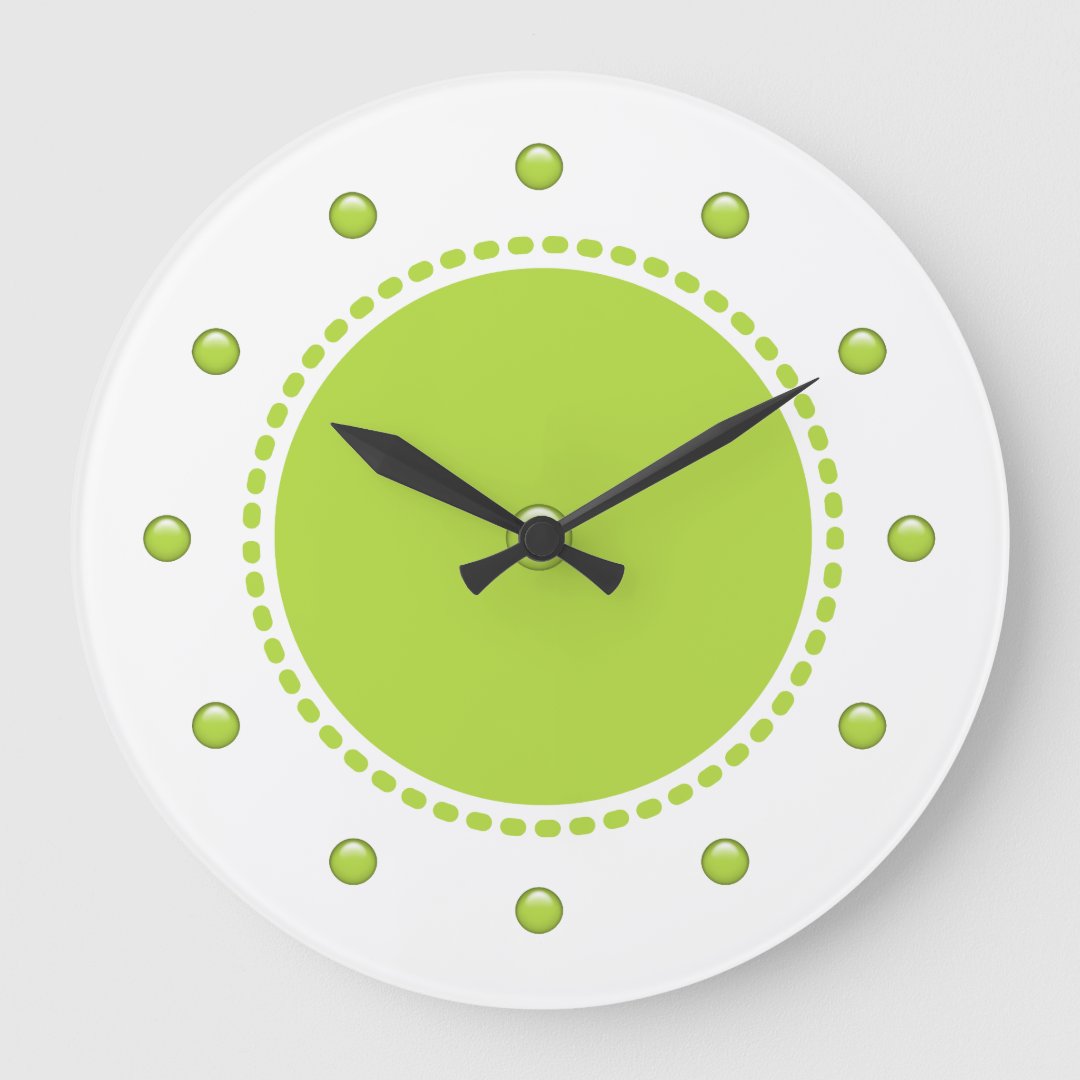 Modern Kitchen Wall Clock Zazzle
