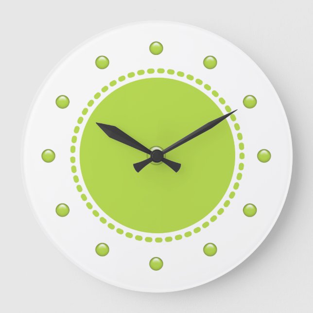 Modern Kitchen Wall Clock (Front)