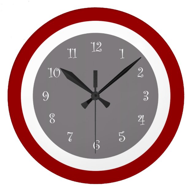 Modern Kitchen Wall Clocks Zazzle Com   Modern Kitchen Wall Clocks R62e65e95986e432ab4276f7cf3e58a82 Fup13 8byvr 630 