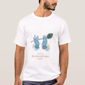 Modern Krishna Print T-Shirts – Blend of Tradition