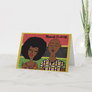 Modern Kwanzaa Card