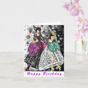 Modern Ladies Birthday Card