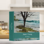 Modern Lake Shore Watercolor Family Recipes 3 Ring Binder<br><div class="desc">This beautiful design adds style and grace to your kitchen, with its watercolor waterside landscape. Gather your favorite family recipes and add your family memories to make this a cherished keepsake. Add a name to personalize it. Makes a great bridal shower, Christmas or Mother's Day gift. Created by Simply Farmhouse...</div>
