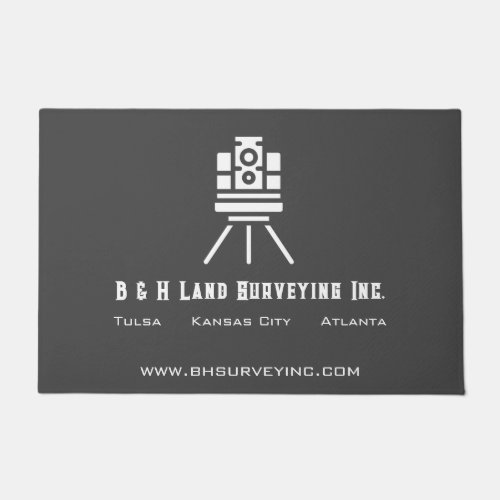 Modern Land Surveyor Business   Doormat