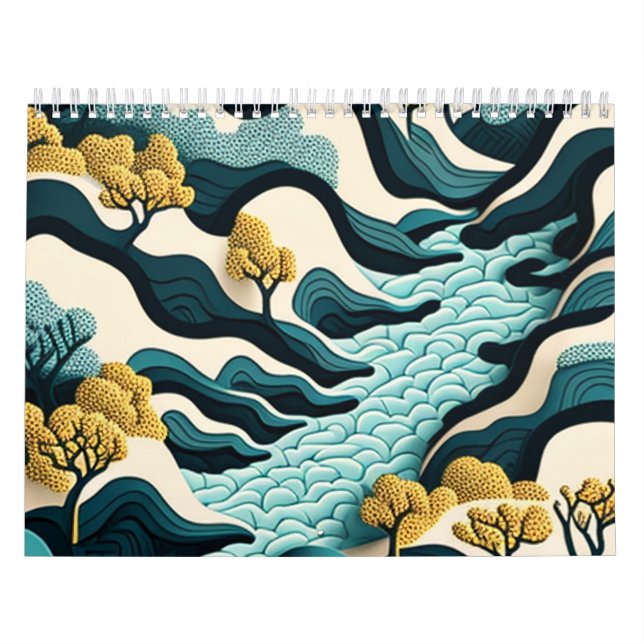 Modern Landscape Calendar (Cover)