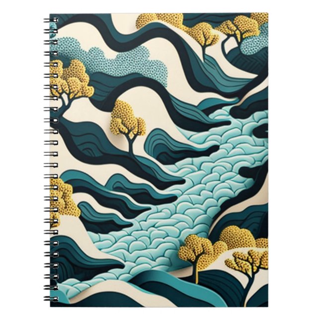 Modern Landscape Notebook (Front)