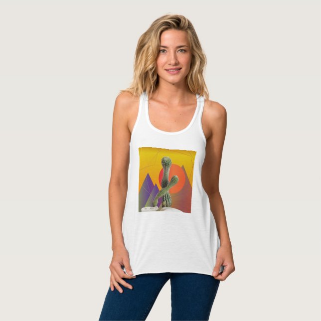 Modern landscape Tank Top (Front Full)
