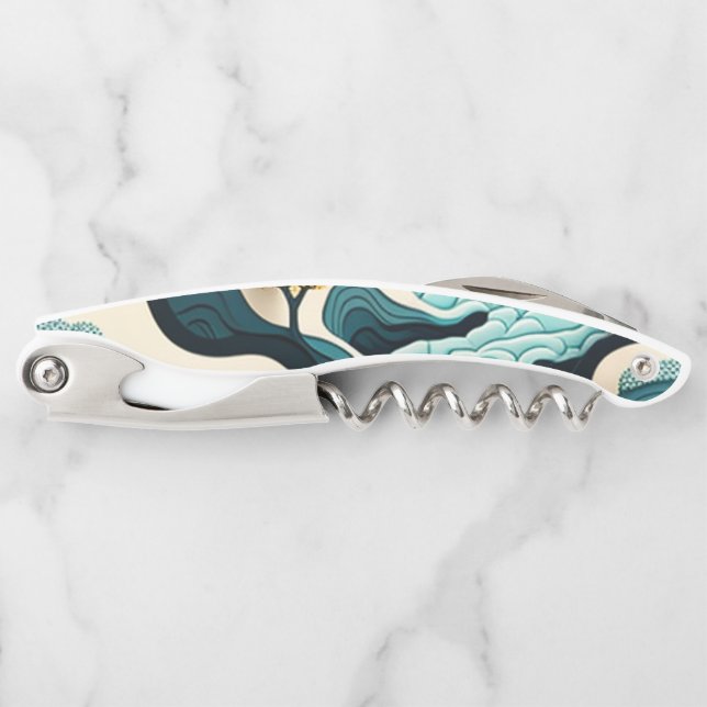 Modern Landscape Waiter's Corkscrew (Front)