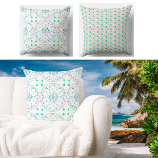 Modern Large Geometric Design for Your Cozy Spaces Throw Pillow