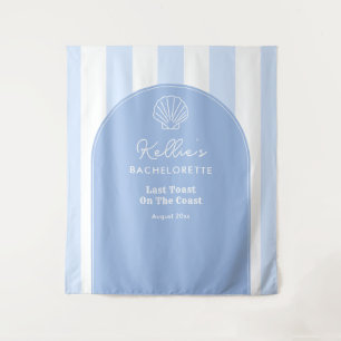 Modern Last Toast Bachelorette Photo Backdrop