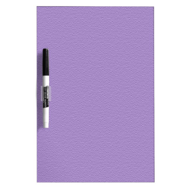 Modern lavender splash paint texture pattern dry erase board (Front)