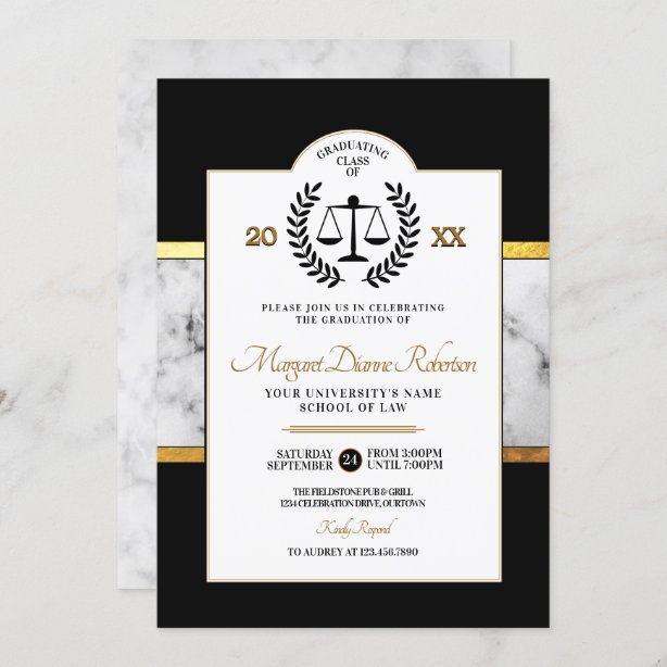 Legal Invitations Zazzle