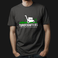Modern Lawn Care Landscaping Mowing Service T-Shirt