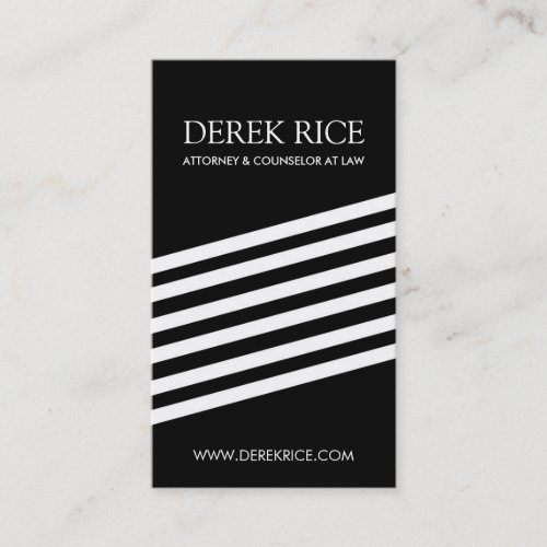 Modern Lawyer Business Cards