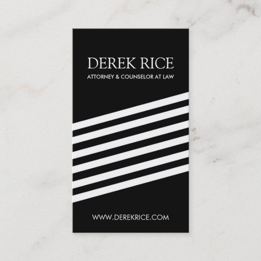 Customizable Modern Lawyer Business Cards
