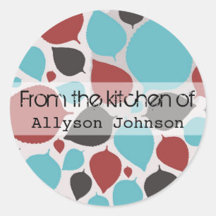 Modern Leaves From The Kitchen Of Stickers
