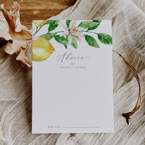 Modern Lemon Garden Wedding