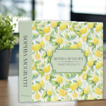 Modern Lemon Watercolor Yellow Green 3 Ring Binder<br><div class="desc">Elevate your organizational game with our Modern Lemon Watercolor Yello Green 3-Ring Binder. Featuring a vibrant and refreshing lemon watercolor design, this binder combines functionality with a touch of artistic flair. The sturdy 3-ring mechanism ensures your documents are securely held, making it ideal for school, work, or personal use. The...</div>