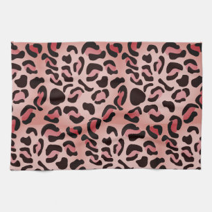 Modern Leopard Pattern Animal Kitchen Towel