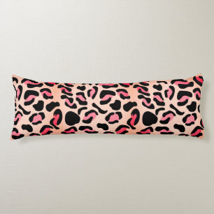 Modern Leopard Pattern Animal Print Body Pillow