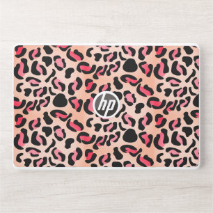 Modern Leopard Pattern Animal Print HP Laptop Skin