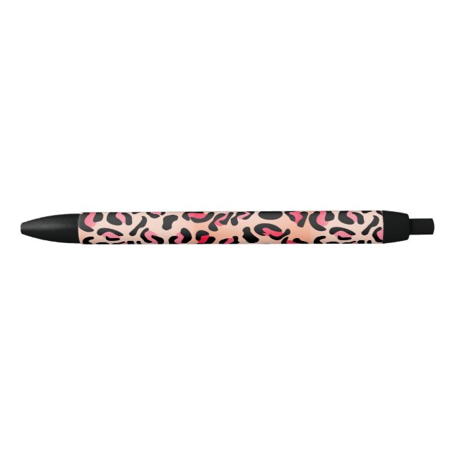 Modern Leopard Pattern Animal Print Pen (Front)
