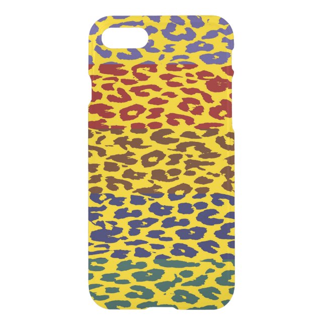 Modern Leopard Skin Pattern #3 Uncommon iPhone Case (Back)