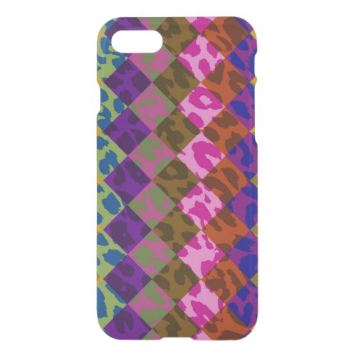 Modern Leopard Skin Pattern 55 iPhone SE87 Case