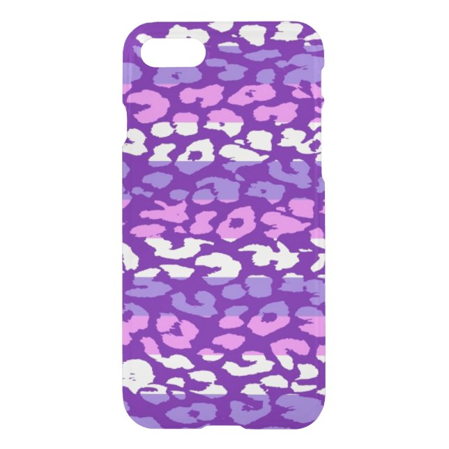 Modern Leopard Skin Pattern #90 Uncommon iPhone Case (Back)