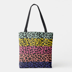 Modern Leopard Skin Pattern Tote Bag