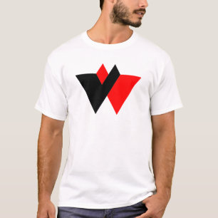 Modern Letter W Monogram T-Shirt