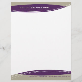 MODERN LETTERHEAD :: contempo 5